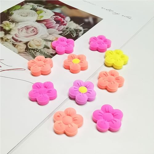 Flower Leaf Candy Molds Silicone Chocolate Gummy Molds, Wax Melt Molds