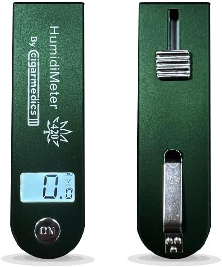 HumidiMeter™ 420 Cannabis Digital Moisture Humidity Tester/Meter/Gauge Accessory