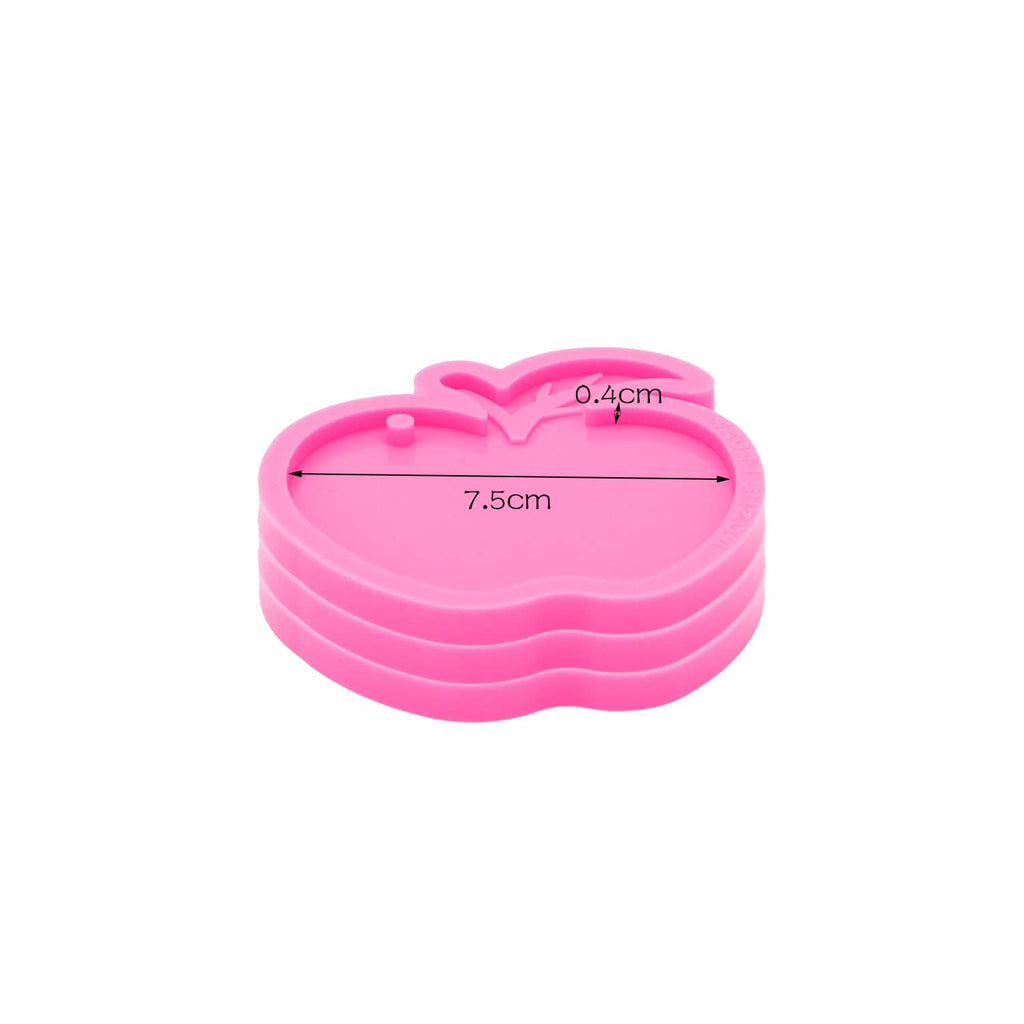3pc Marijuana Silicone Keychain Mold, Pot Leaf Hemp Resin Epoxy Molds with 10Pc Key Ring (DY0156+DY0156+DY0156+PJ)