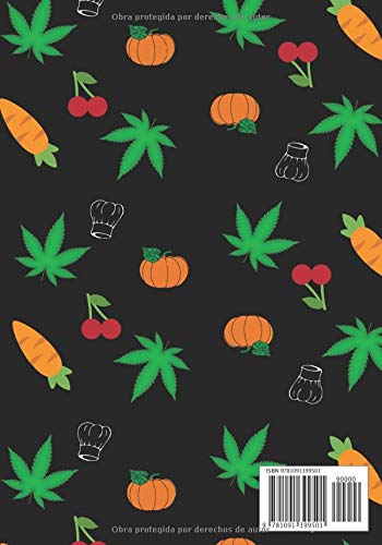 MIS RECETAS CON CANNABIS: CUADERNO DE RECETAS EN BLANCO. 100 FICHAS RECETAS DE COCINA CON MARIHUANA PARA COMPLETAR. REGALO ORIGINAL. (Spanish Edition)