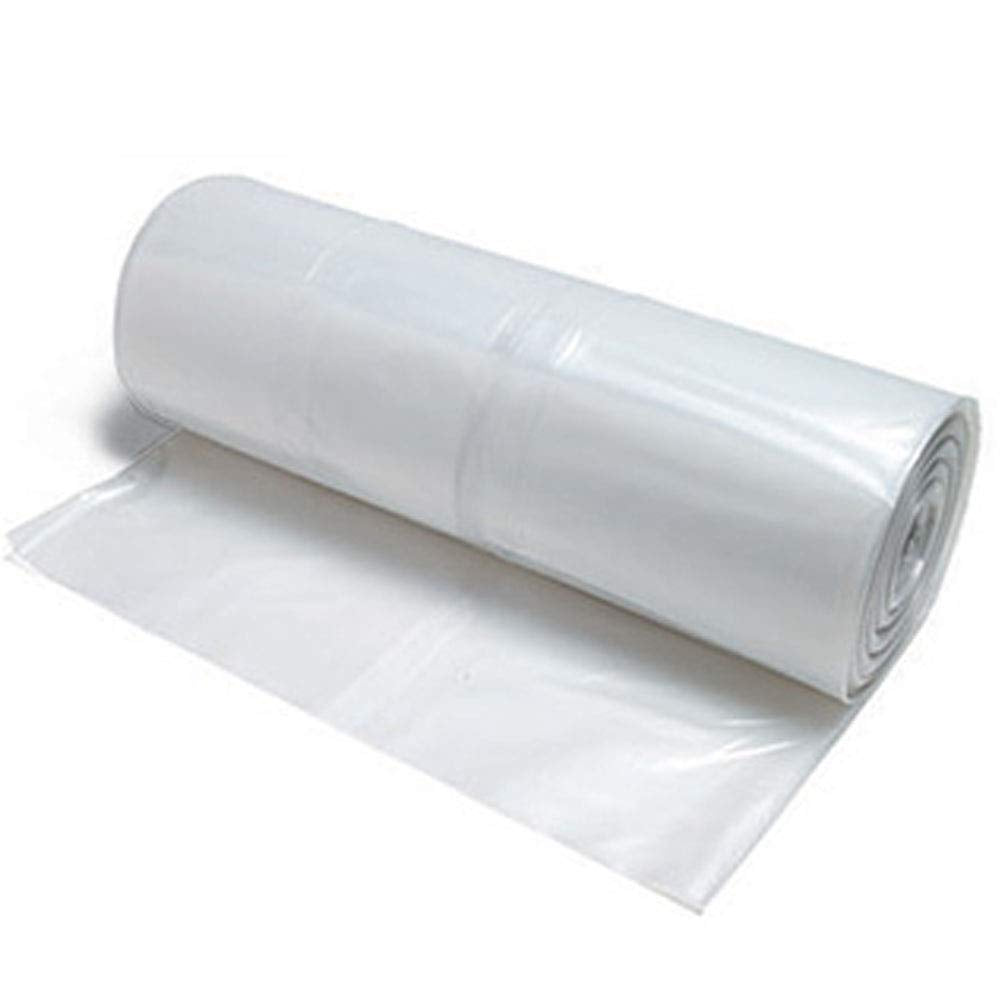 A&A Greenhouse Clear Plastic Film 8 mil - Polyethylene Covering - UV Protection - (10 ft. W x 25 ft. L)
