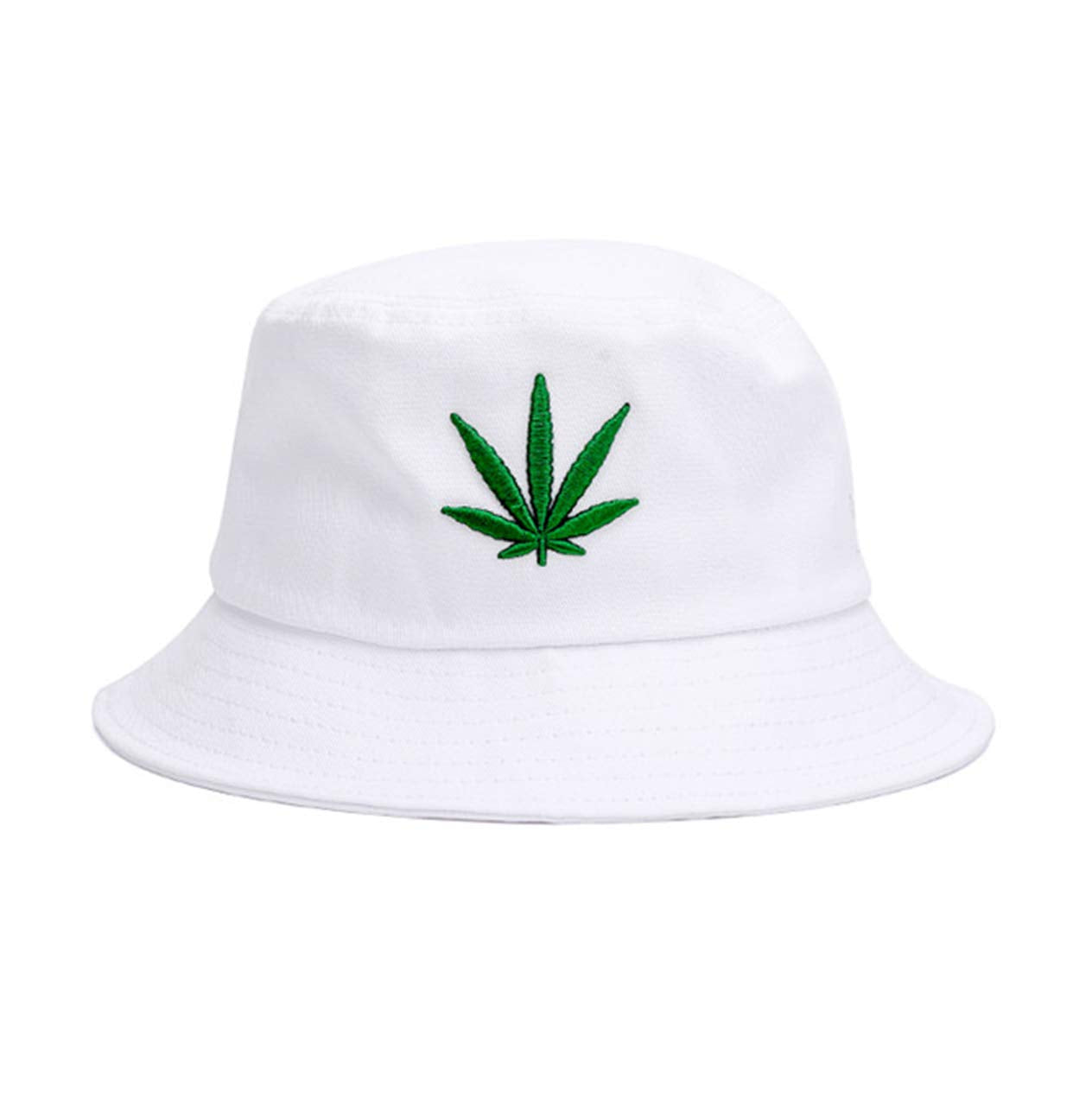INOGIH Reversible Bucket-Hat Marijuana-Cannabis Weed Foldble Fisherman Hat