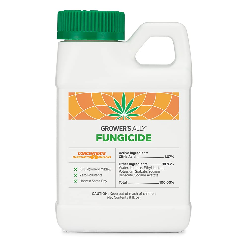 Grower's Ally Fungicide Concentrate for Plants, 8 Oz, Makes 5 Gallons