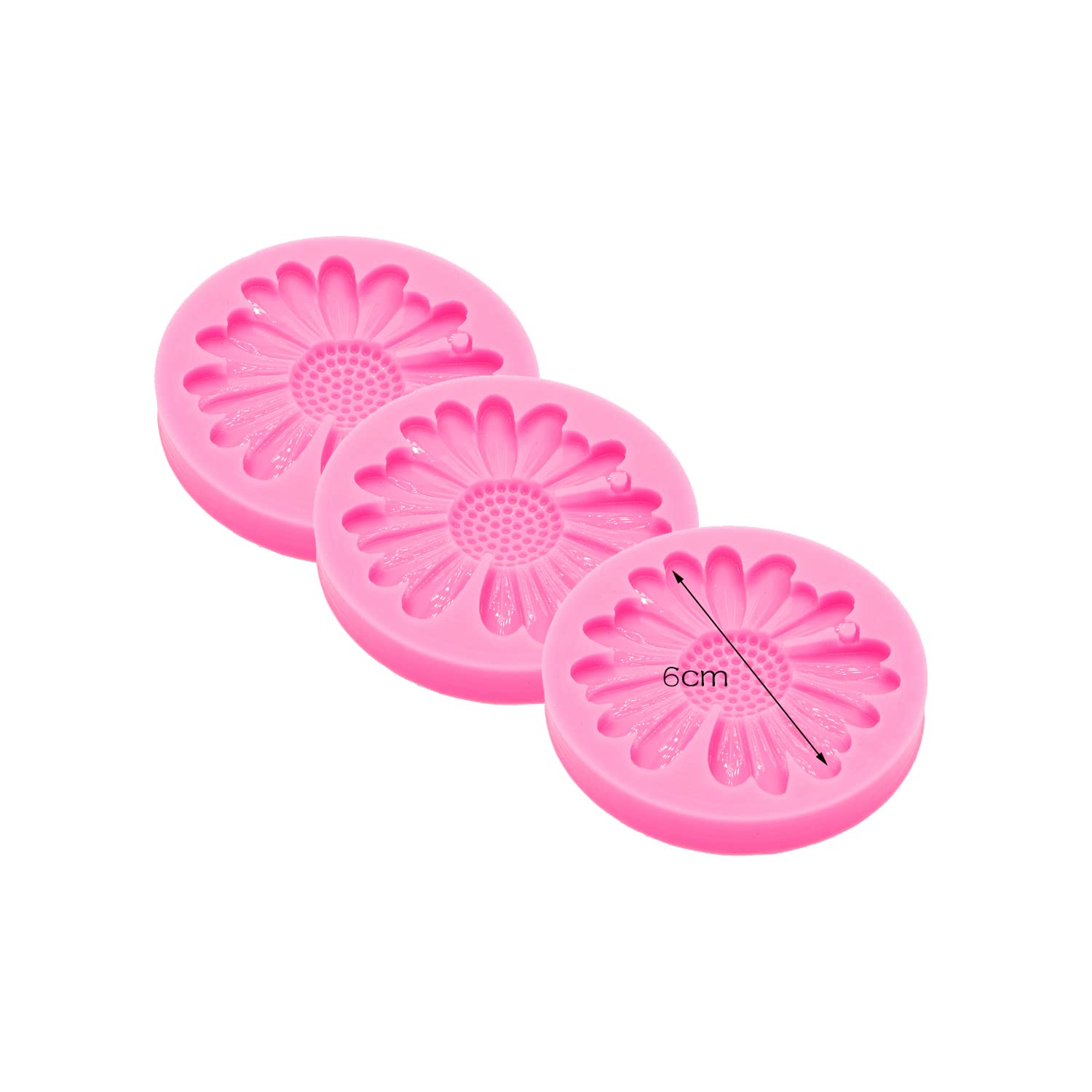 3pc Marijuana Silicone Keychain Mold, Pot Leaf Hemp Resin Epoxy Molds with 10Pc Key Ring (DY0156+DY0156+DY0156+PJ)
