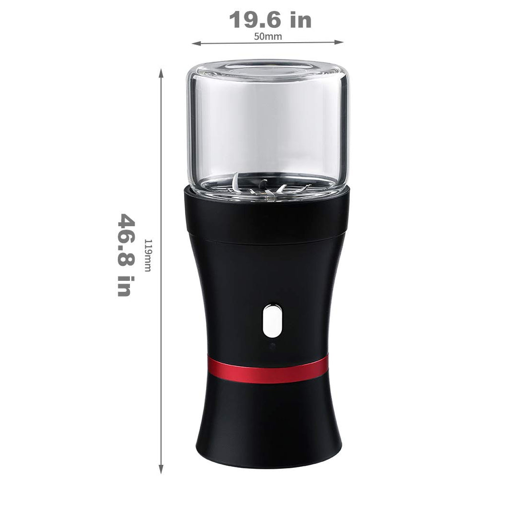 Upgraded Mini Electric Grinder Spice Smart Herb 400 mAh with 50ml Jar,Easy to Carry(Grinder)