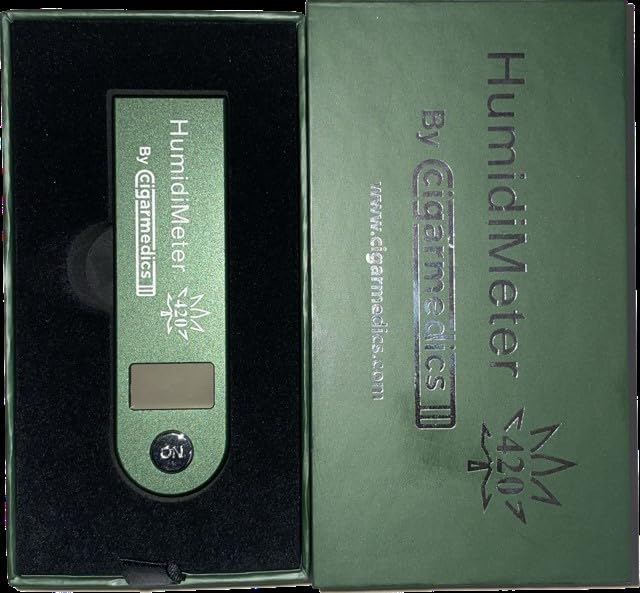 HumidiMeter™ 420 Cannabis Digital Moisture Humidity Tester/Meter/Gauge Accessory