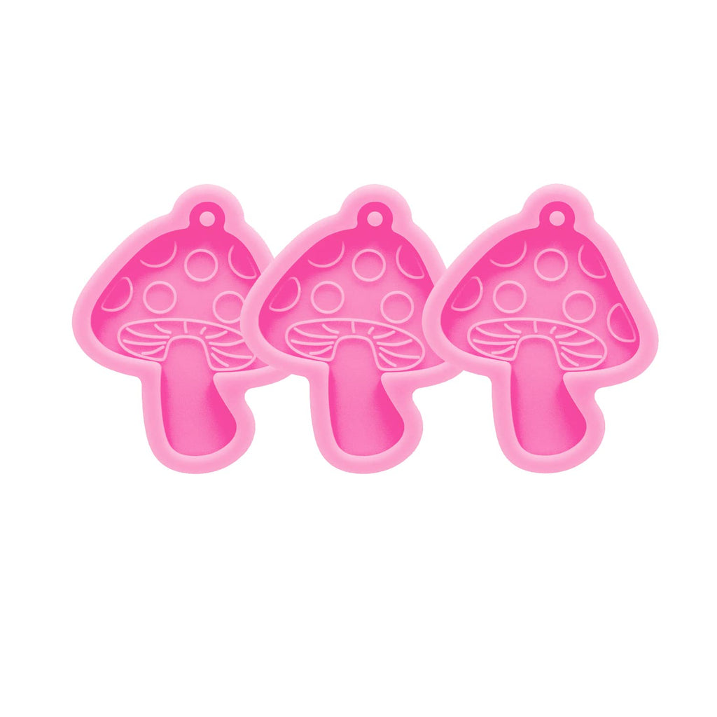 3pc Marijuana Silicone Keychain Mold, Pot Leaf Hemp Resin Epoxy Molds with 10Pc Key Ring (DY0156+DY0156+DY0156+PJ)