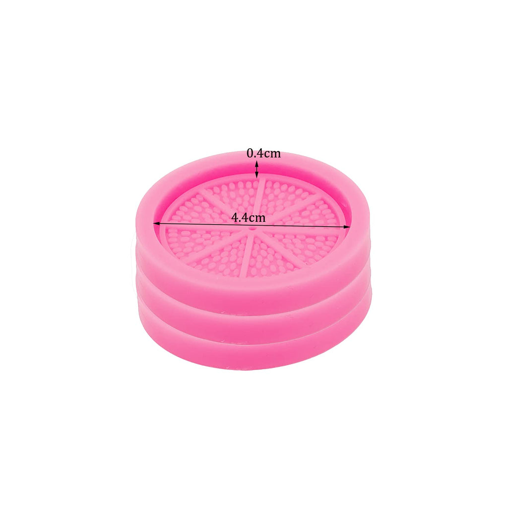 3pc Marijuana Silicone Keychain Mold, Pot Leaf Hemp Resin Epoxy Molds with 10Pc Key Ring (DY0156+DY0156+DY0156+PJ)