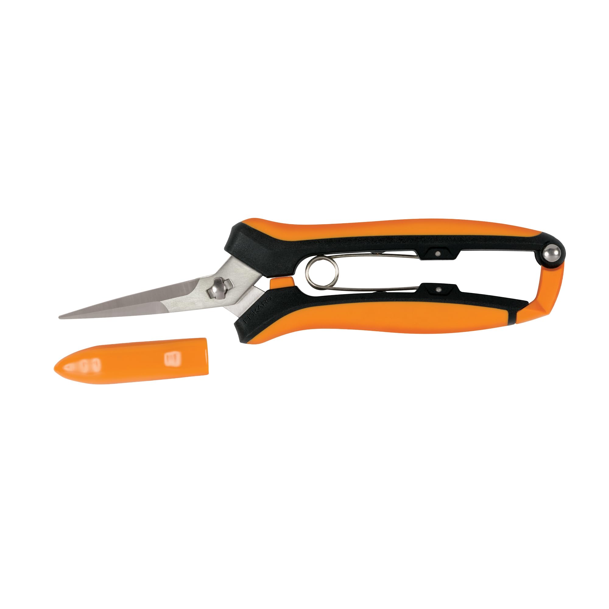Fiskars 6" Non-Stick Pruning Snips, Resin-Resistant Garden Scissors