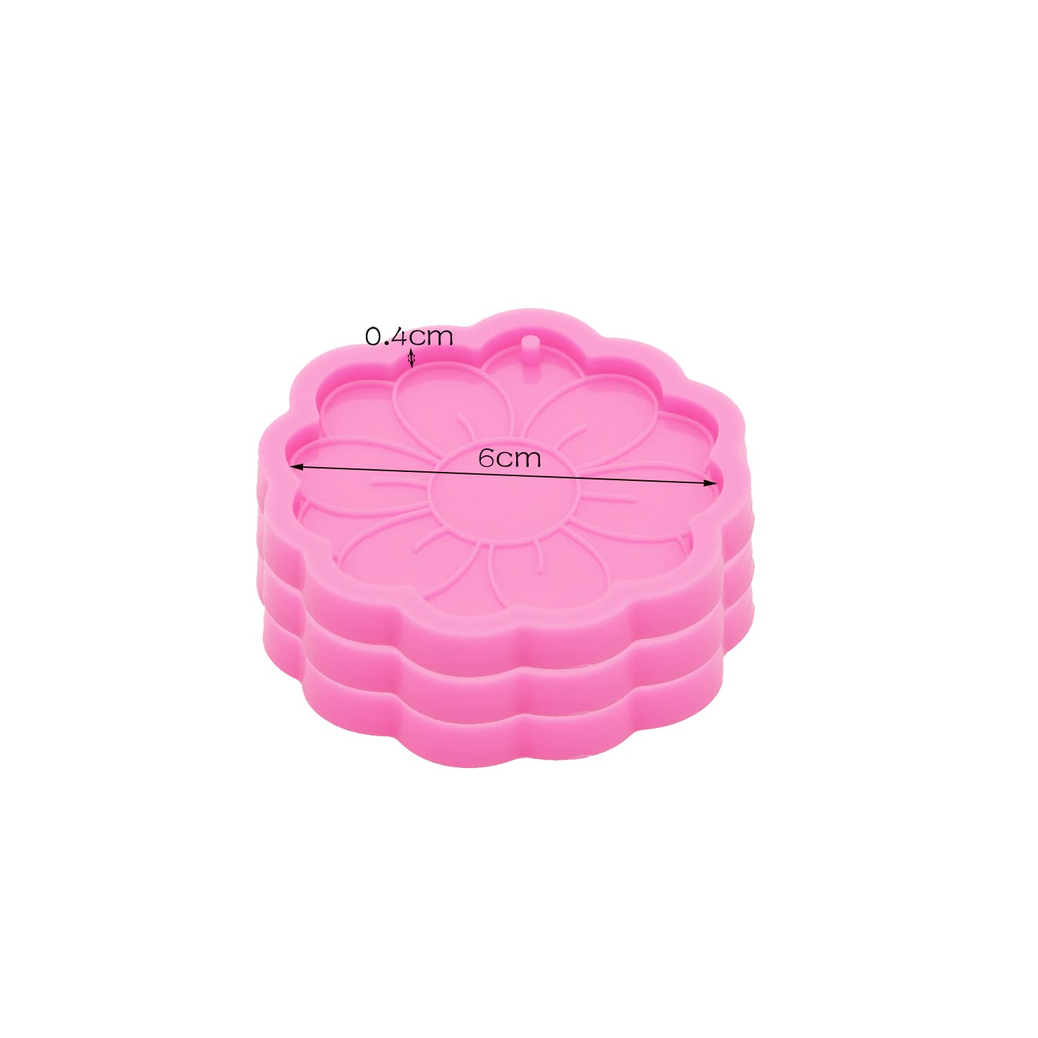 3pc Marijuana Silicone Keychain Mold, Pot Leaf Hemp Resin Epoxy Molds with 10Pc Key Ring (DY0156+DY0156+DY0156+PJ)