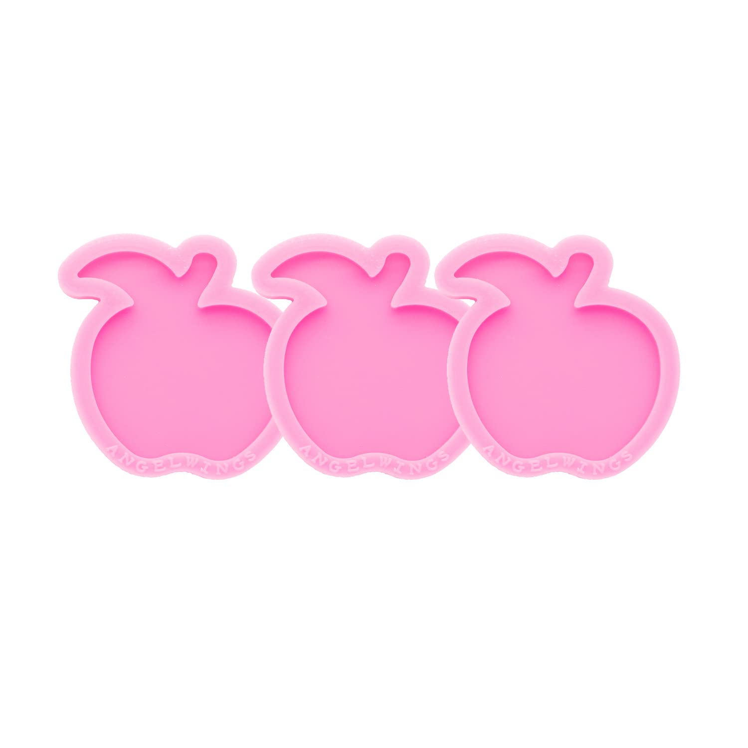 3pc Marijuana Silicone Keychain Mold, Pot Leaf Hemp Resin Epoxy Molds with 10Pc Key Ring (DY0156+DY0156+DY0156+PJ)