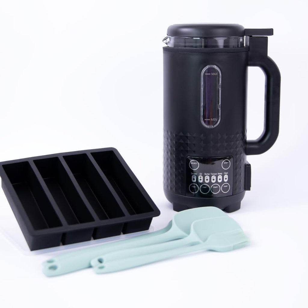 HELLO HIGH Decarboxylator & Infuser Edibles Kit for Butter, Gummies, Candy