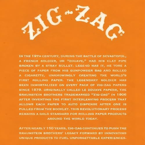 Zig-Zag Pre Rolled Cones Organic Hemp 1 1/4-24 Pack | Non GMO, Vegan, Dye Free, Natural Fibers