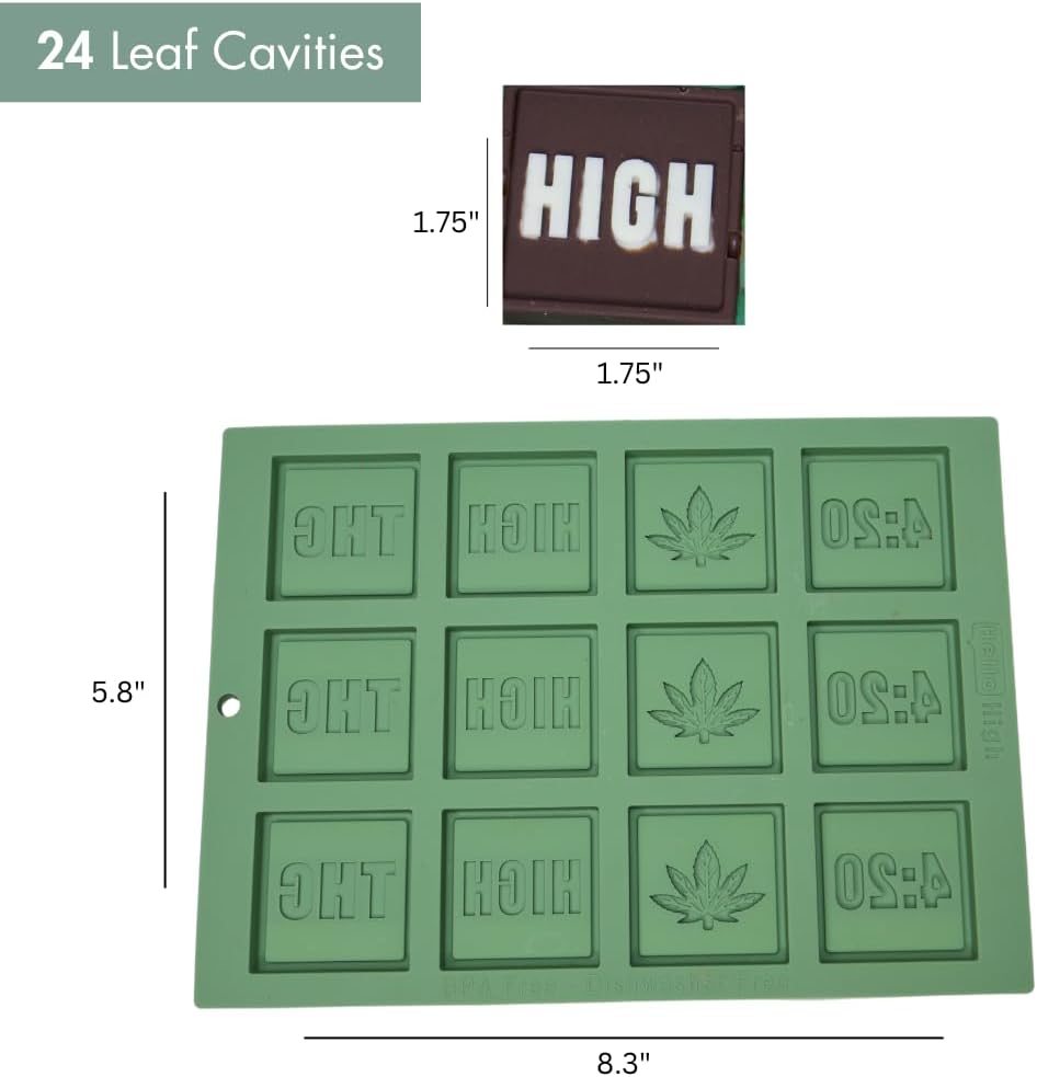 HELLO HIGH Decarboxylator & Infuser Edibles Kit for Butter, Gummies, Candy