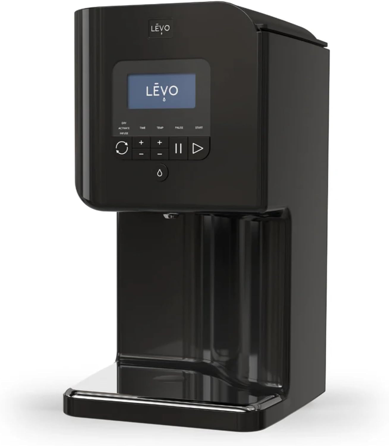 LEVO II+ (Licorice Black) - Herbal Oil Infusion Machine Plus Filter Technology - Botanical Extractor, Herb Dryer, Decarboxylator, Oil Infuser - Easy Edible Infusion Maker for Gummies, Brownies & More