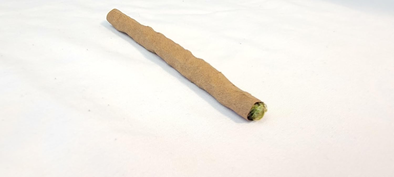 Ultra-Realistic Fake Joint with Hemp Wrap – 4.5” Prop Weed Accessory – Handmade Faux Cannabis Decor – 420 Gift or Prank by Faux-20 Decor