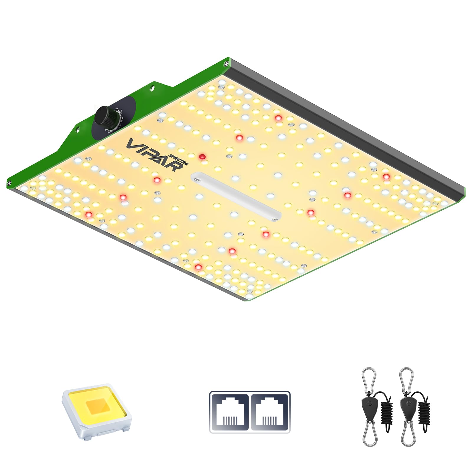 70 Watt Grow Light, Dimmable Plant Light, LED Grow Lights for Indoor Plants | VIPARSPECTRA P700 Full Spectrum Growing Lamp Seed Starting Seedlings Vegetable, 11000 Lumens Small Hanging for 2x2 Grow Tent