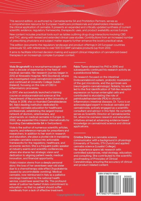 Principles of Clinical Cannabinology: A Comprehensive Guide to Medical Cannabis in Europe: SECOND EDITION