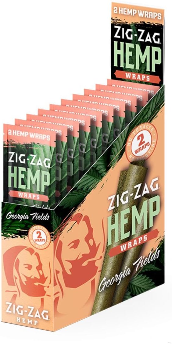 ZIG-ZAG Hemp Wraps, Summer Slice, 25-Pack