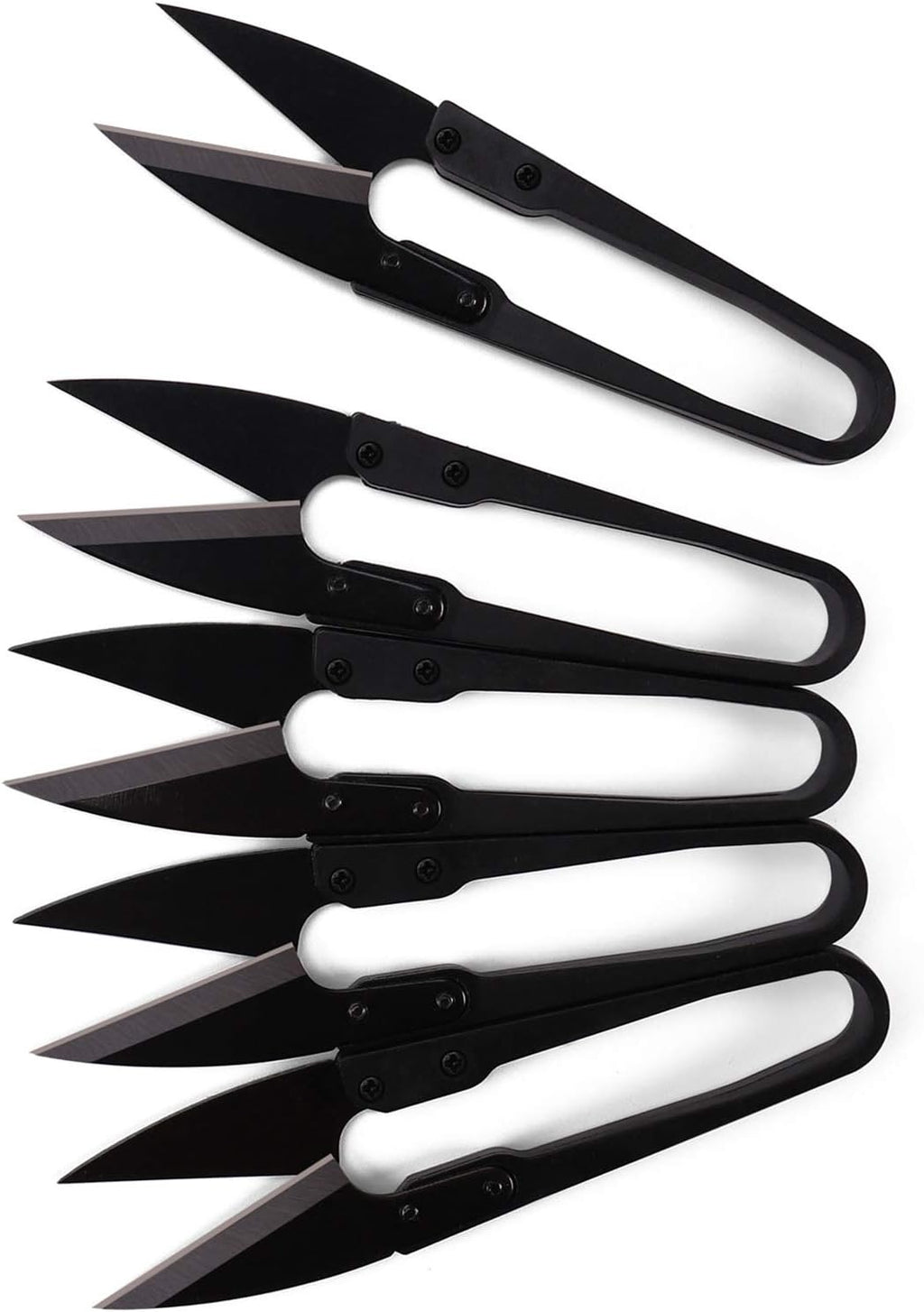 Bonsai Pruning Scissors 5 PCS, Small Pruner Shears, Bud Leaves Trimmer, Garden Shears for Plants, Gardening Clippers for Flower, Stainless Steel Bud and Bonsai Trimming Pruners Trimmers