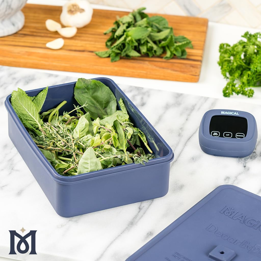 Magical Butter DecarBox Thermometer Combo - Oven-Safe Silicone Container