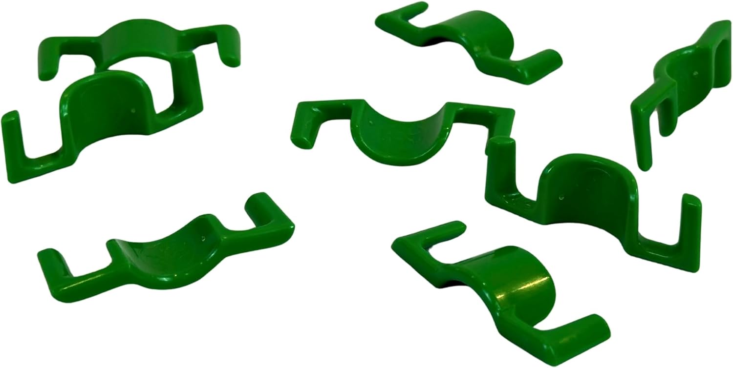 BudTrainer BudClips for Low Stress Plant Training, Green, 20-Pack | Universal LST Clips to Bend Or Train Stems | Durable Plant Support For Controlled Growth At Any Stage