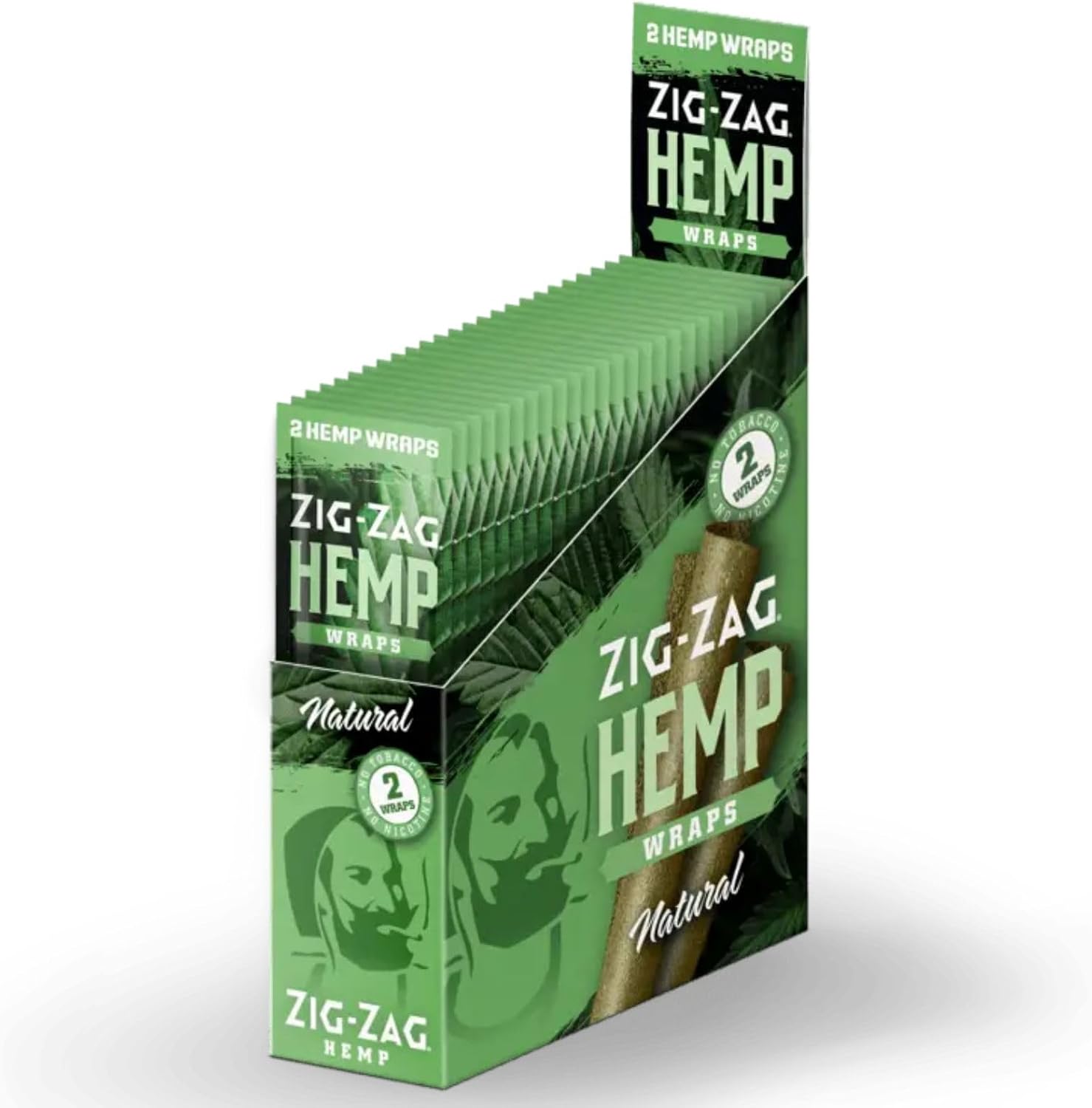ZIG-ZAG Hemp Wraps, Summer Slice, 25-Pack