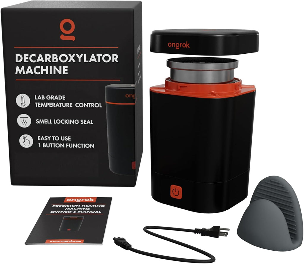 ONGROK Decarboxylator Machine for, Easy to Use and Beginner Friendly, Herb Decarb Box Appliance