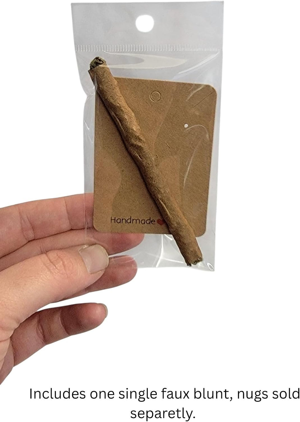 Ultra-Realistic Fake Joint with Hemp Wrap – 4.5” Prop Weed Accessory – Handmade Faux Cannabis Decor – 420 Gift or Prank by Faux-20 Decor