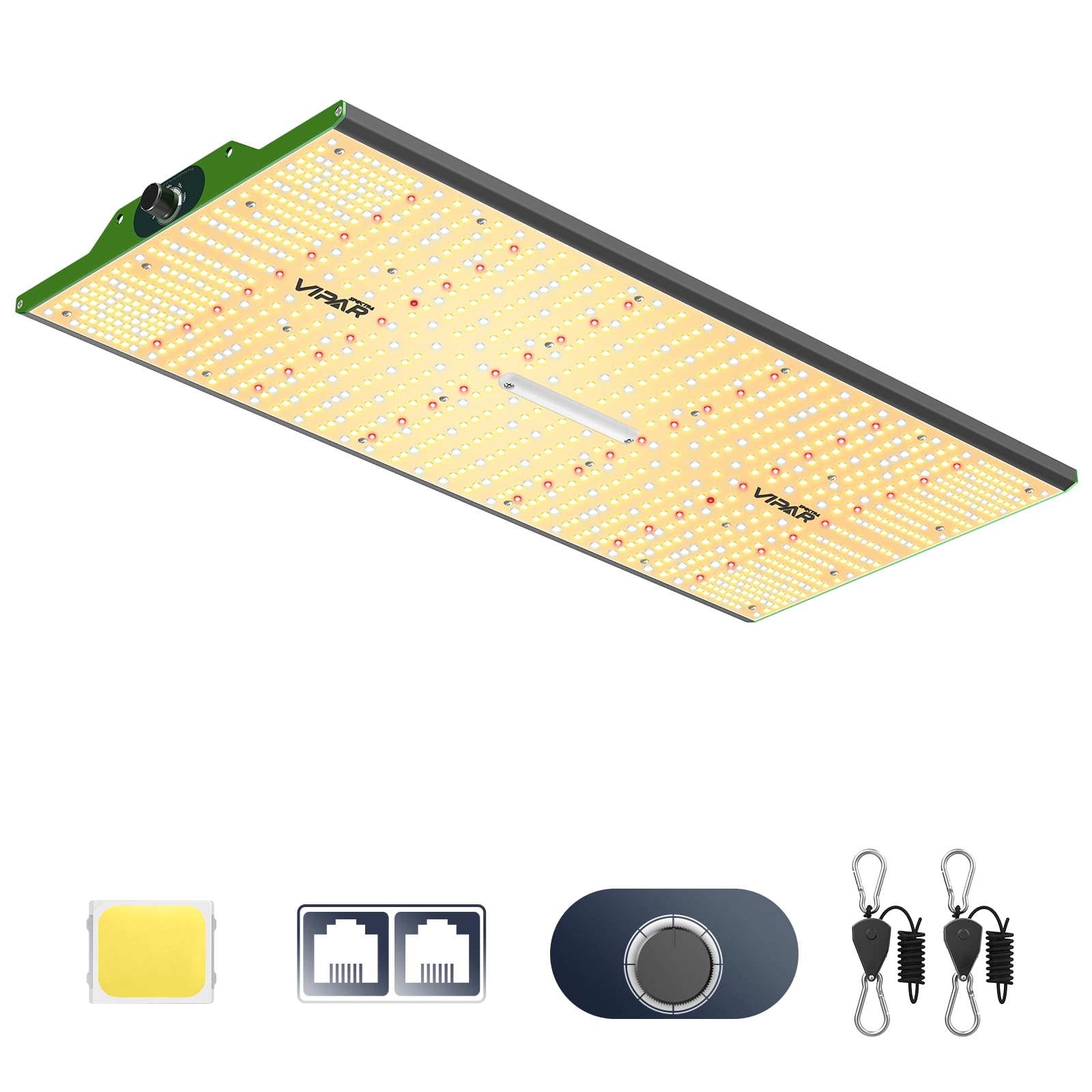 70 Watt Grow Light, Dimmable Plant Light, LED Grow Lights for Indoor Plants | VIPARSPECTRA P700 Full Spectrum Growing Lamp Seed Starting Seedlings Vegetable, 11000 Lumens Small Hanging for 2x2 Grow Tent