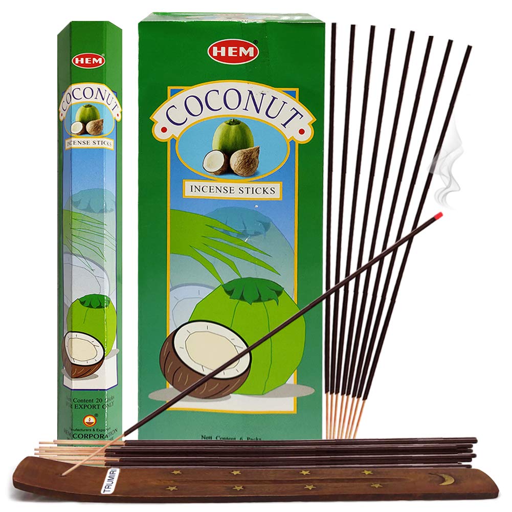 Cannabis Incense Sticks and Incense Stick Holder Bundle Insence Insense Hem Incense Sticks
