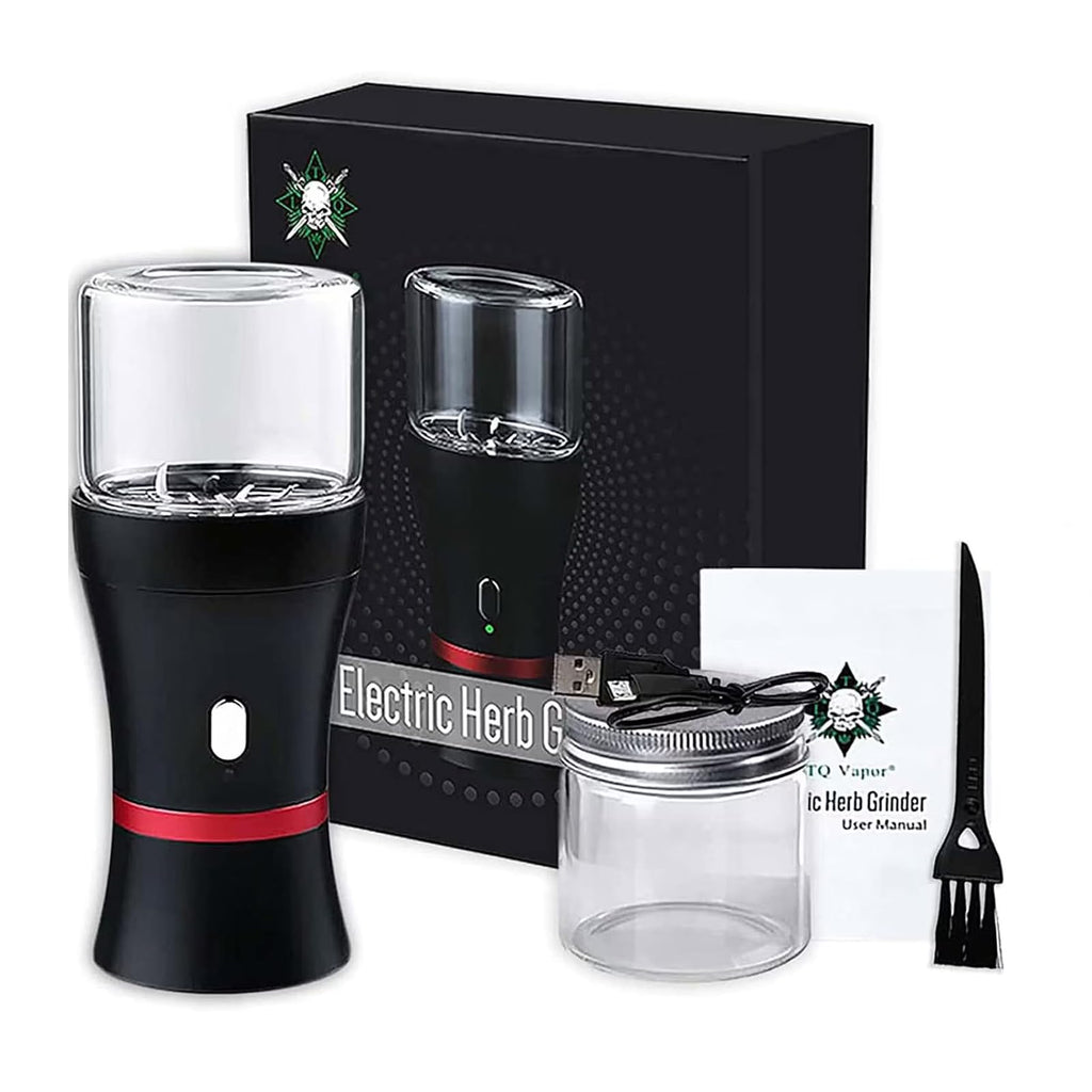 Upgraded Mini Electric Grinder Spice Smart Herb 400 mAh with 50ml Jar,Easy to Carry(Grinder)