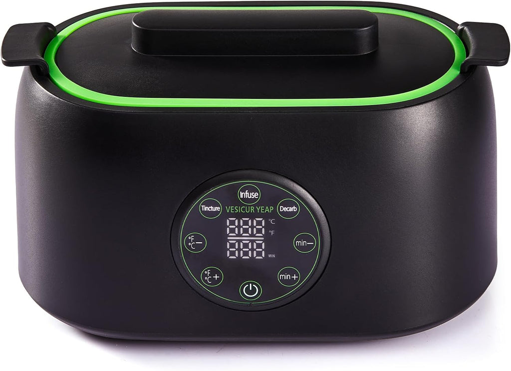 2-In-1 Decarboxylator & Oil Infuser Machine | Herb Decarb & Infusion Device, Herbal Recipe Book Included