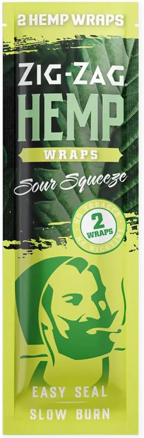 ZIG-ZAG Hemp Wraps, Summer Slice, 25-Pack