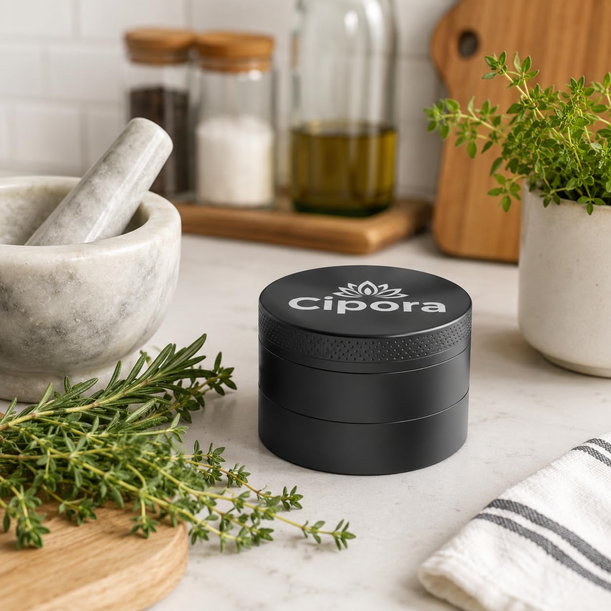 2.5" Manual Grinder (Silver)