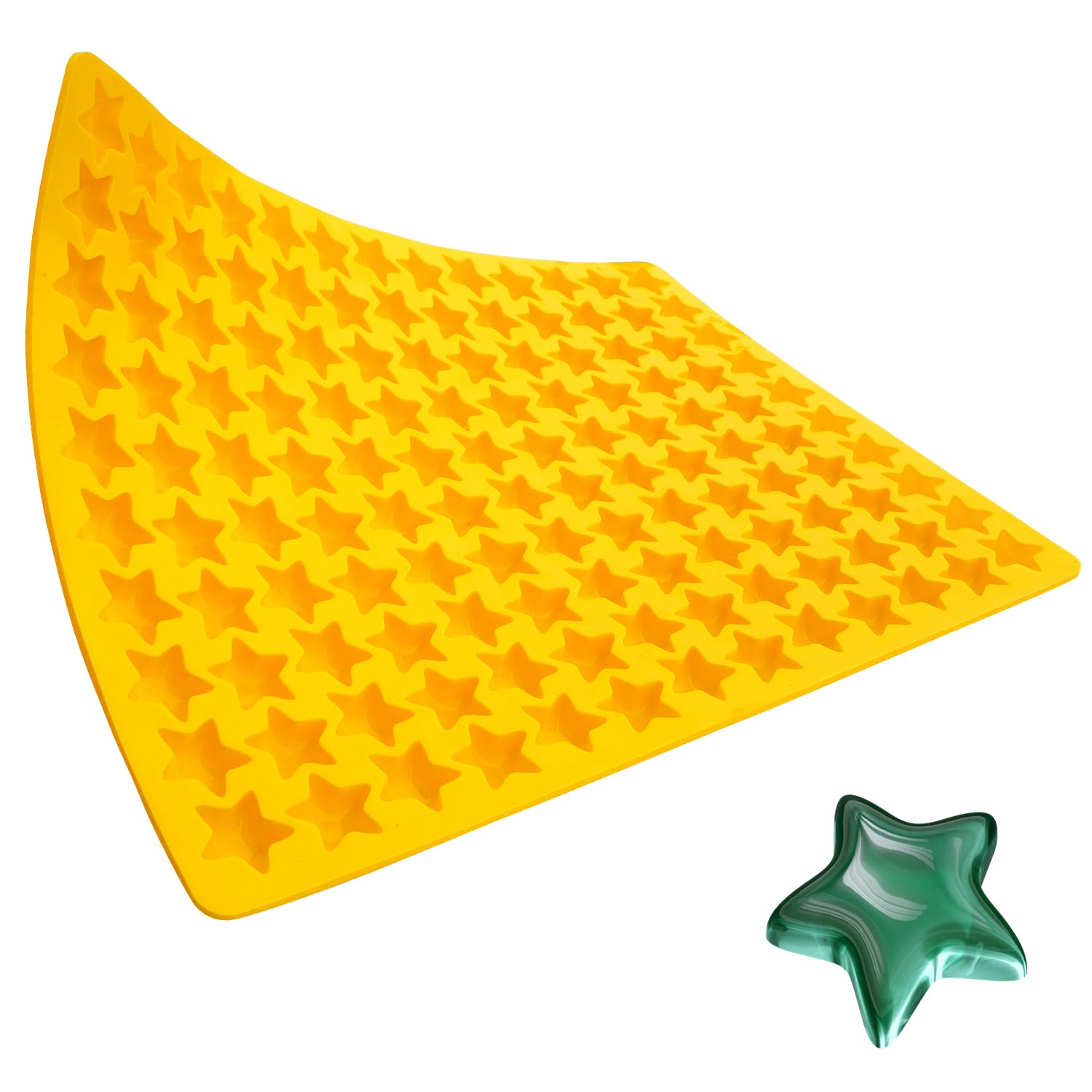 Marijuana Leaf Silicone Candy Mold - Half Sheet