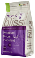 Myco Bliss Granular (2lbs) - Mycorrhizal Fungi for Plants - 5 Strain Mycorrhizal Inoculant with 1000 Propagules Per Gram - Highly Concentrated Mycorrhizae for Plants, Potting Soil, & Garden Soil
