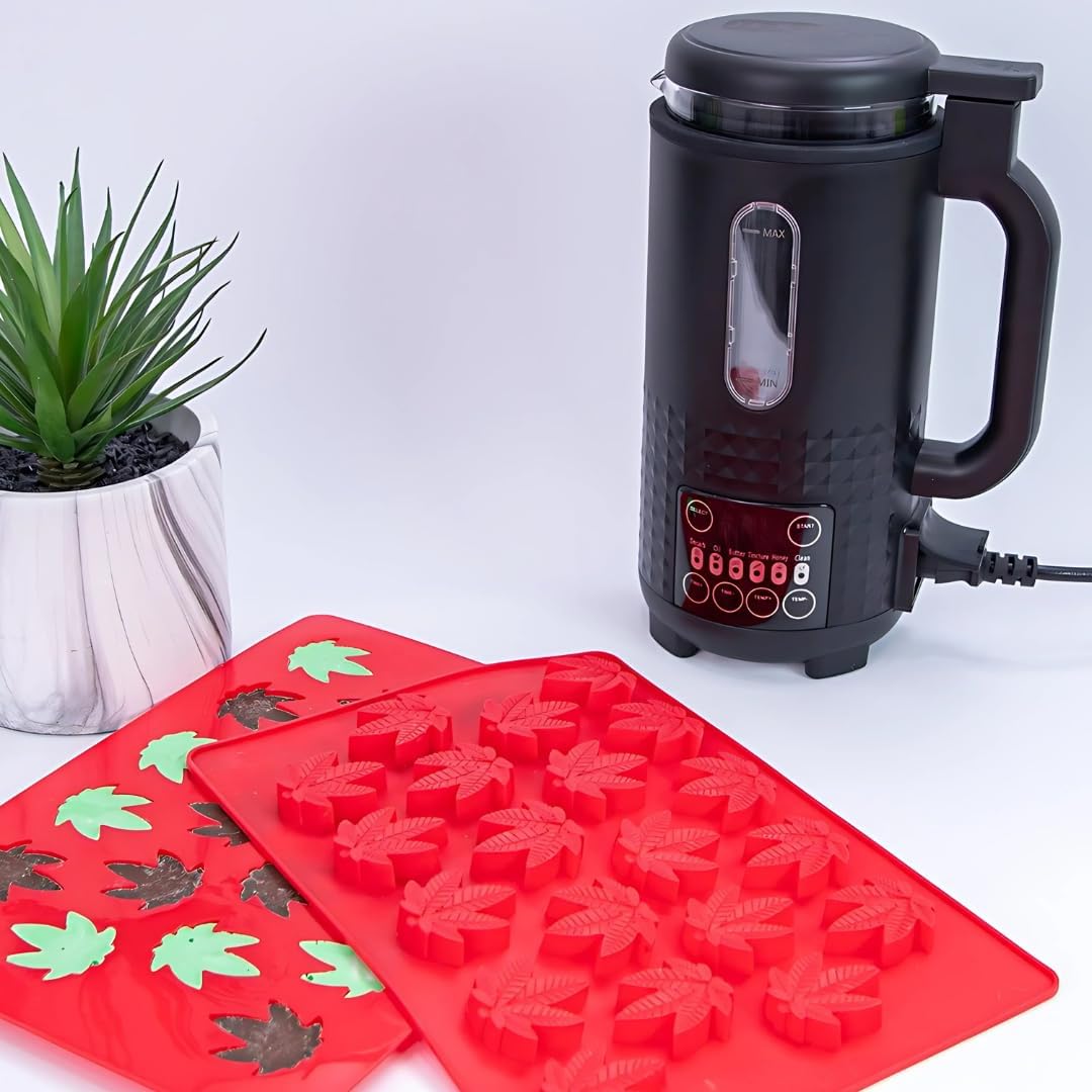 HELLO HIGH Decarboxylator & Infuser Edibles Kit for Butter, Gummies, Candy