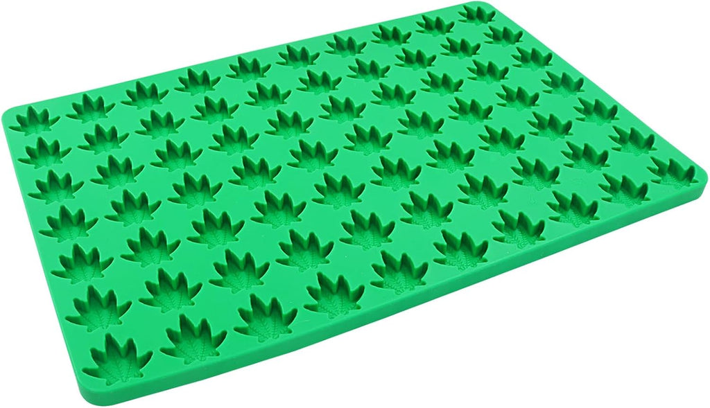 70 Cavity Leaf Silicone Molds | Food Grade, 3D Leaf Design, For Chocolates & Gummies, Cake Decorations, Snacks