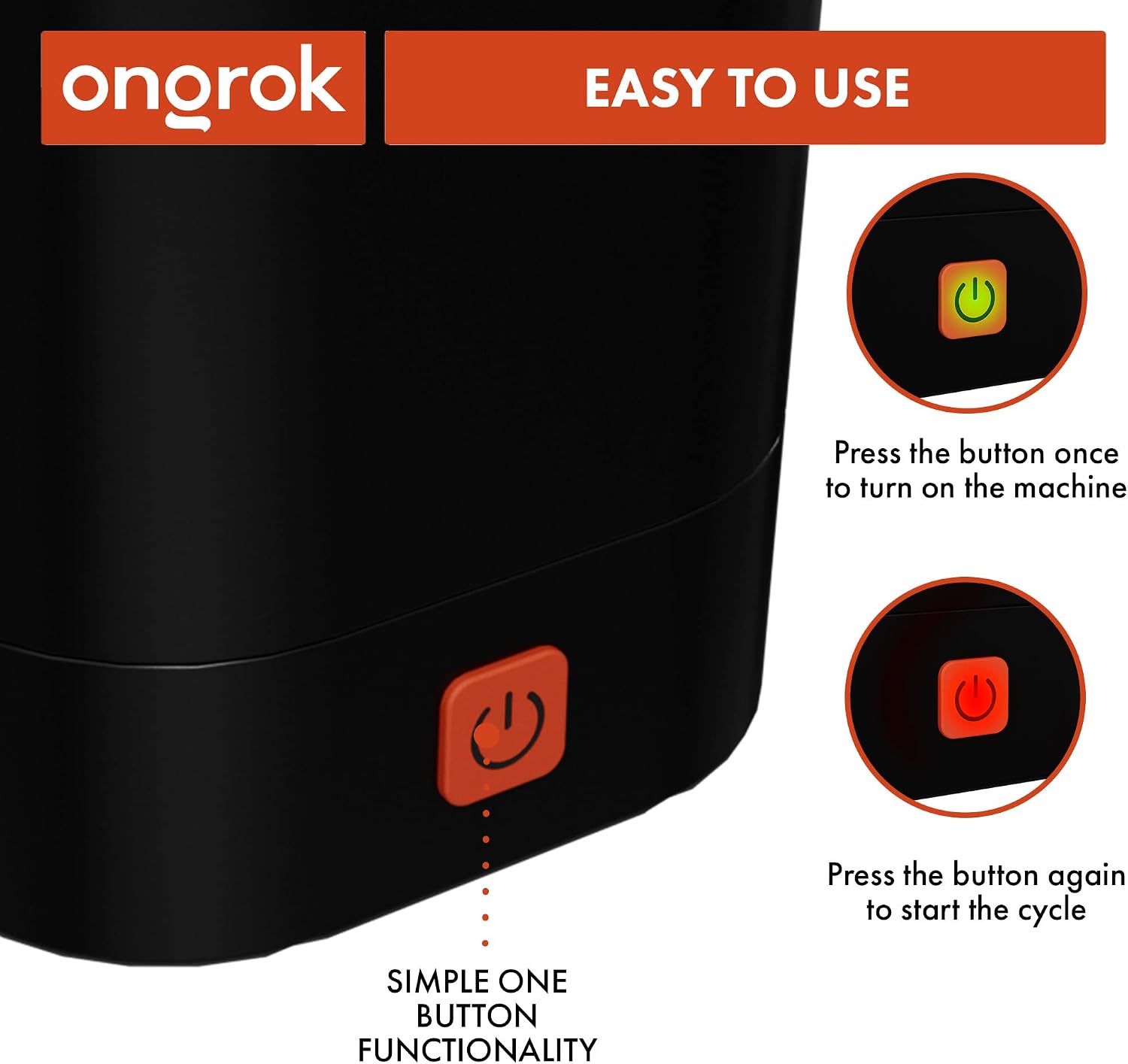 ONGROK Decarboxylator Machine for, Easy to Use and Beginner Friendly, Herb Decarb Box Appliance
