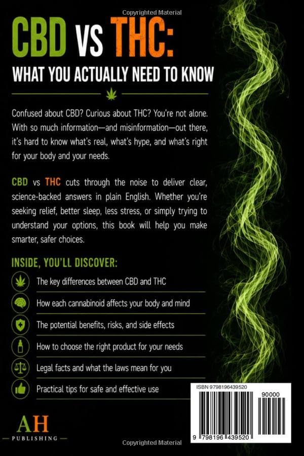 CBD VS THC: : What You Actually Need to Know (Cannabis collections)