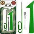 Grinder Cleaning Kit For Herbs Coffee Grinders Cigarette Rolling Papers Machine Pre Rolled Cones Poker Wax Tool Cone Loader 1 1/4 Size King Pre Rolls