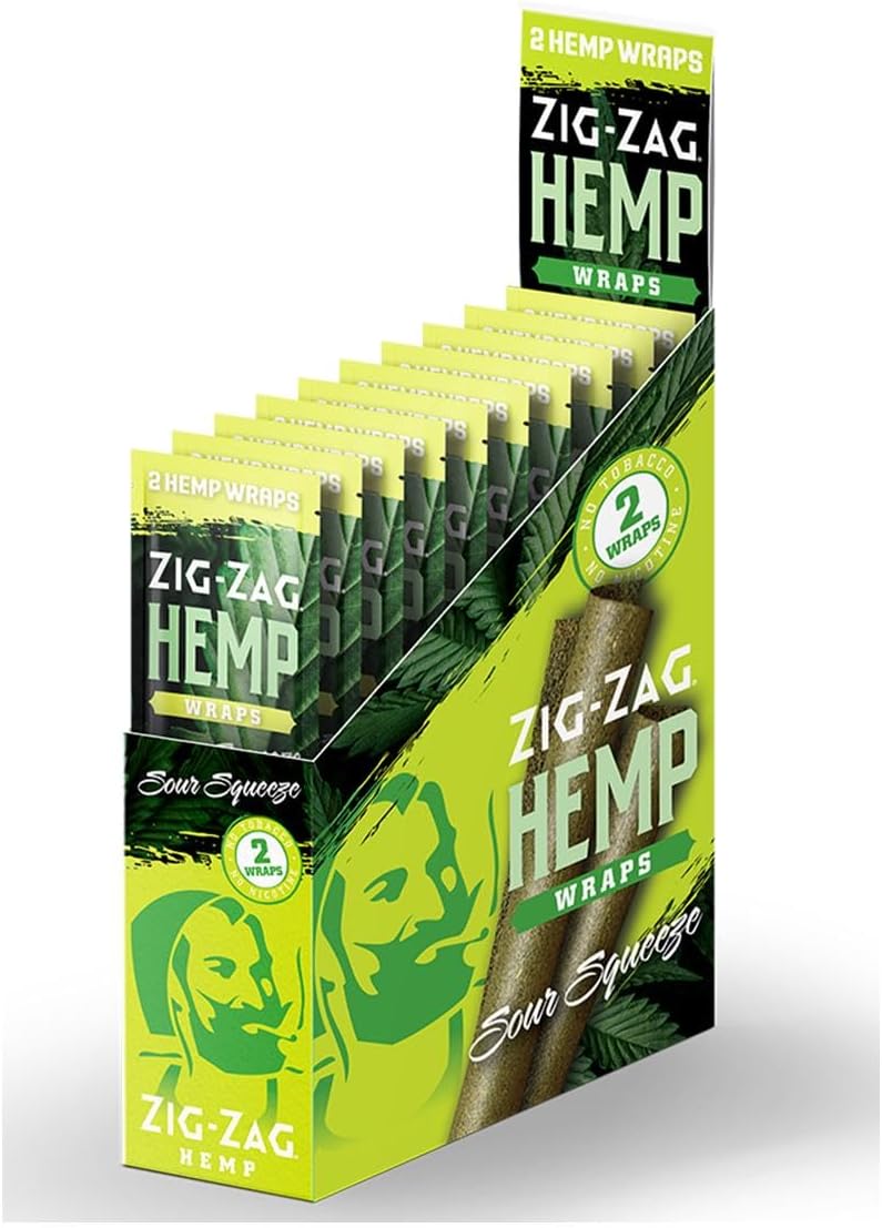 ZIG-ZAG Hemp Wraps, Summer Slice, 25-Pack