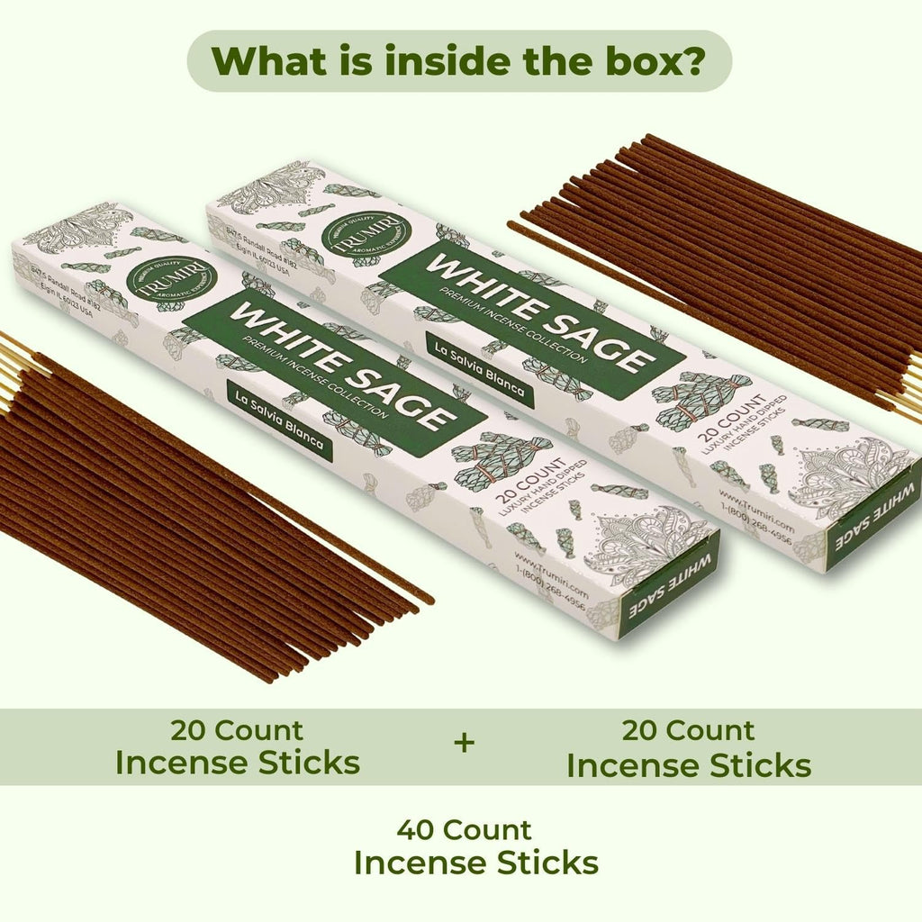 Cannabis Scented Incense Sticks - Total 40 Insence-Sticks - Dual Pack of 20 Insense - Inciensos - Inscents - Natural Non Toxic Ingredients - Incents - Incence - Inscense - Insents