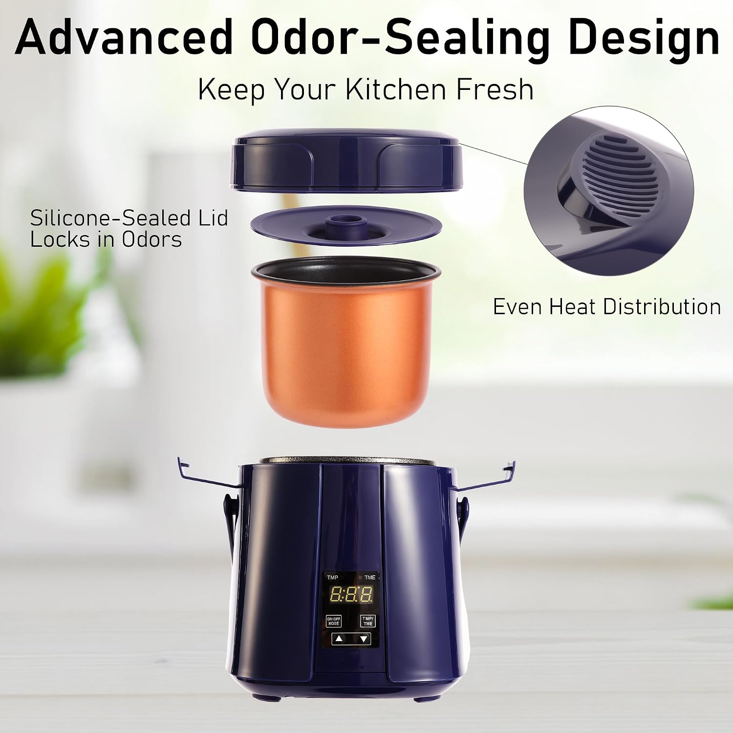 2-in-1 Decarboxylator & Infuser Machine, Herbal Oil & Butter Infuser, DIY Infusion Machine Kit with Accessories, Precise Temperature Control, Odor-Reducing Design, Home Infusion System