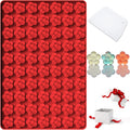 Marijuana Cannabis Hemp Leaf Silicone Molds with 70 Cavities Shaped for Pot Chocolate Candy Gummy, Flower