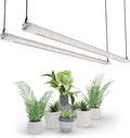 MARS HYDRO VG80 4ft LED Grow Light Full Spectrum IP65 | 2x4 Coverage, 5000K Seedling Spectrum, Daisy Chain Linkable, Plug & Play, 2-Pack 40W
