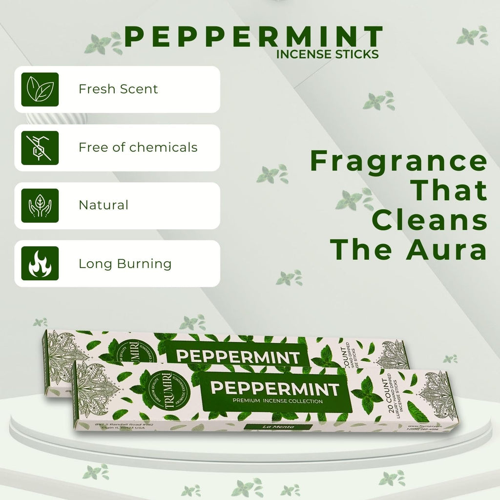 Cannabis Scented Incense Sticks - Total 40 Insence-Sticks - Dual Pack of 20 Insense - Inciensos - Inscents - Natural Non Toxic Ingredients - Incents - Incence - Inscense - Insents
