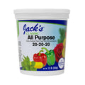 Jack's Classic All Purpose 20-20-20 Water Soluble Plant Food (1.5lbs) | Powdered, Targeted Micronutrient Package, Promotes Growth, Green-Up, and Leaf Expansion on All Indoor and Outdoor Plants