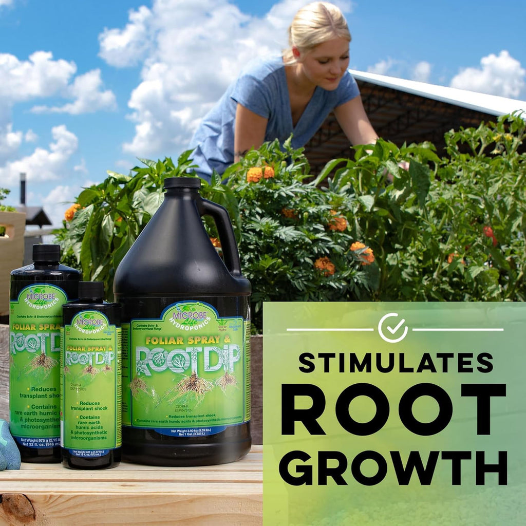 Microbe Life Hydroponics Premium Photosynthesis Plus to Grow Fruits, Vegetables, and Herbs, The Best Professional Big Bud Grow, Use with Any Feeding Systems Including Hydroponics or Soil, 16 Ounces